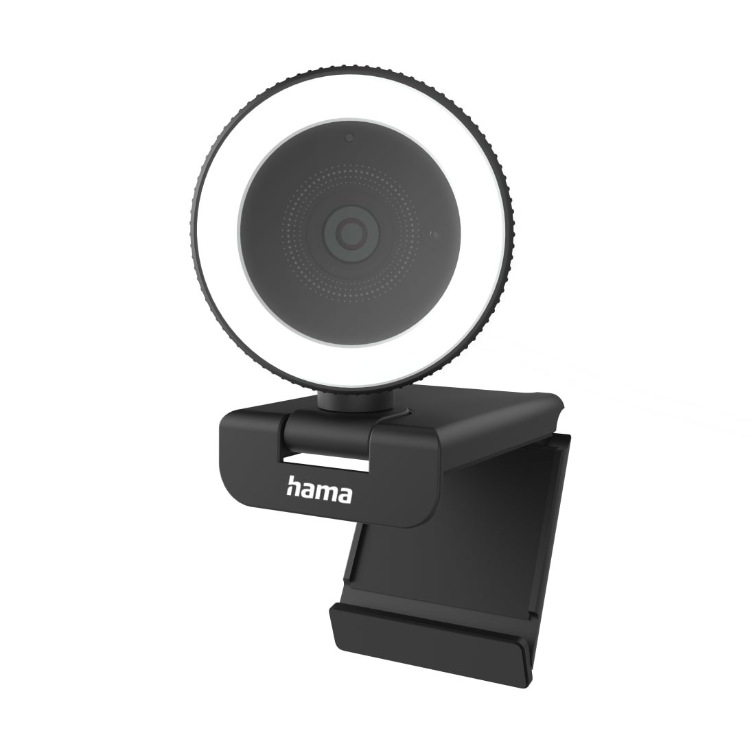 Hama Webcam met ringlamp C-800 Pro, QHD, met afstandsbediening Webcam Zwart