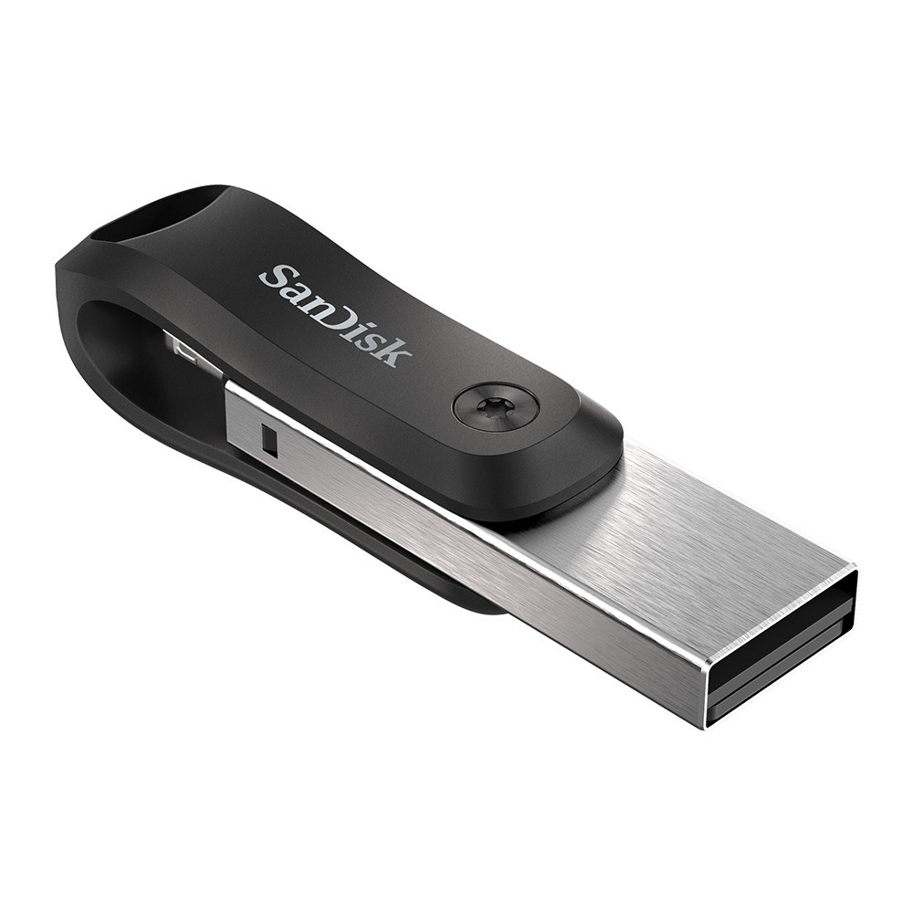 SanDisk iXpand GO Flash drive 3.0 256GB USB-sticks Grijs