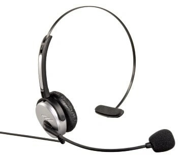 Hama Headset voor draadloze telefoons 2.5mm jack Headset Zwart