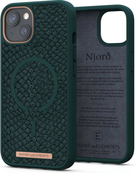 Njord Jord Cover voor Apple iPhone 13 Telefoonhoesje Groen