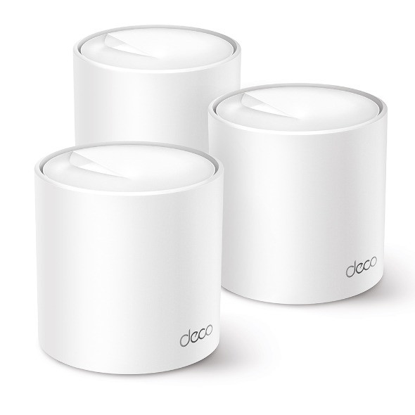 TP-Link Deco X50 WiFi 6 Mesh Systeem (3-pack) Mesh router Wit
