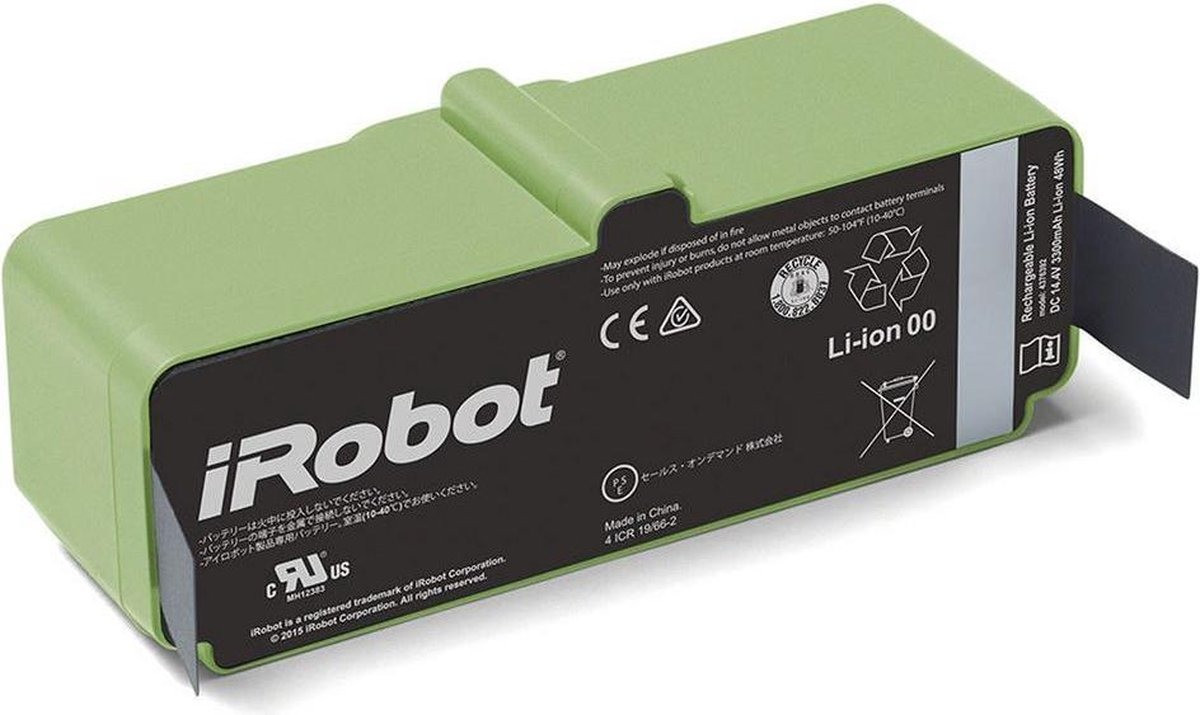 Irobot 3300mAh Lithium Battery Stofzuiger accessoire