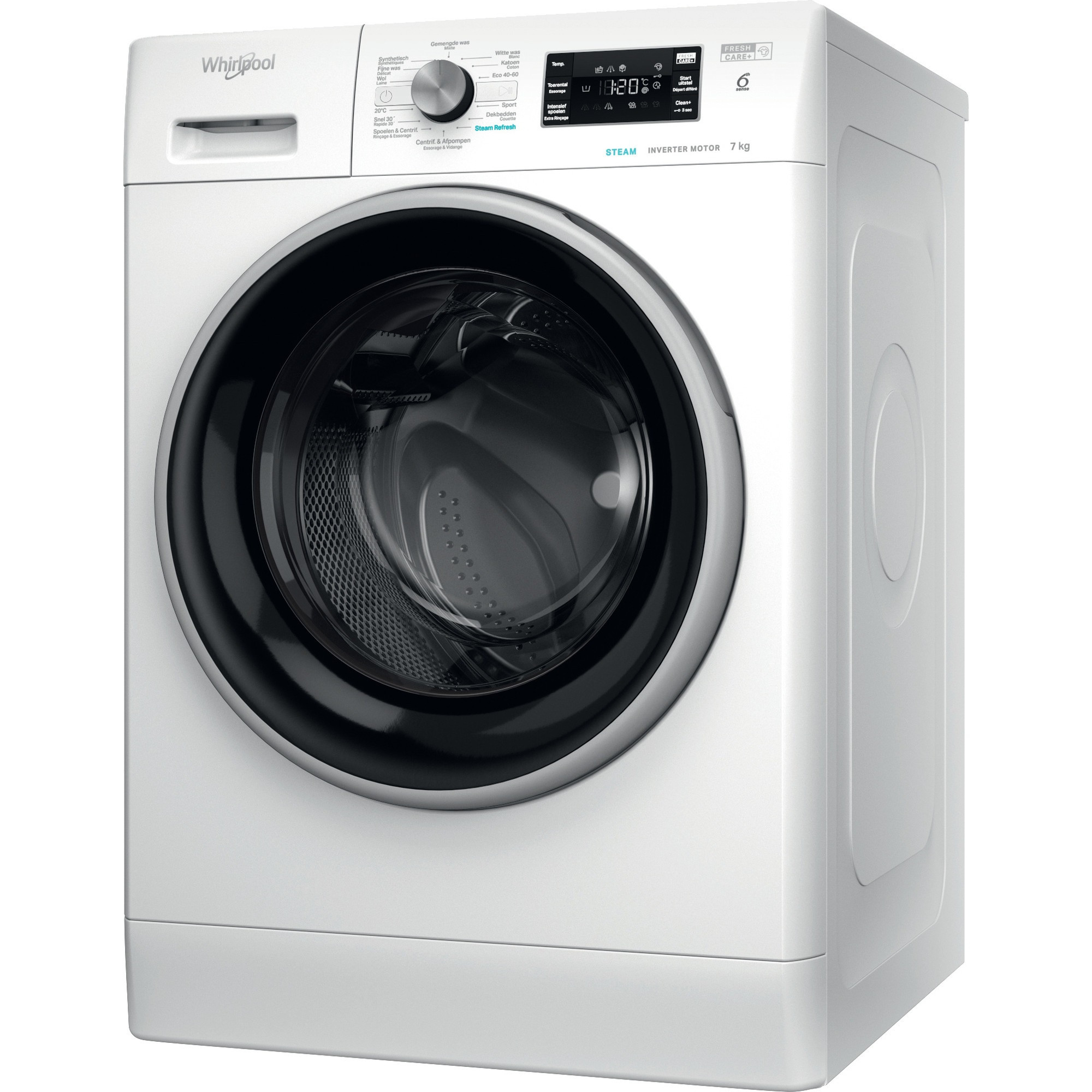 Whirlpool FFBBE 7458 BSEV F Wasmachine Wit