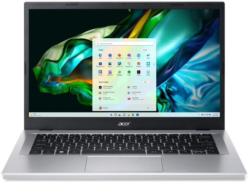 Acer Aspire 3 A314-36P-308H Laptop Zilver