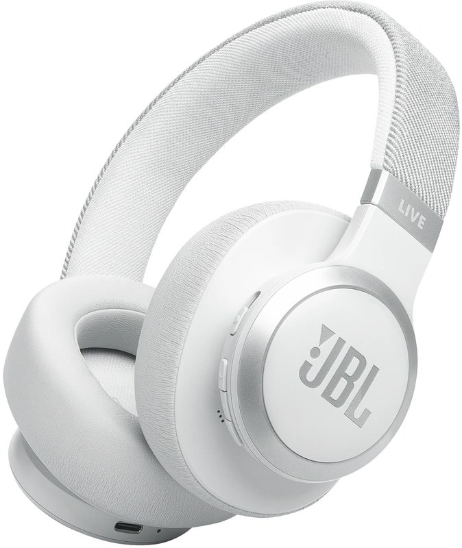 JBL LIVE 770NC bluetooth Over-ear hoofdtelefoon wit