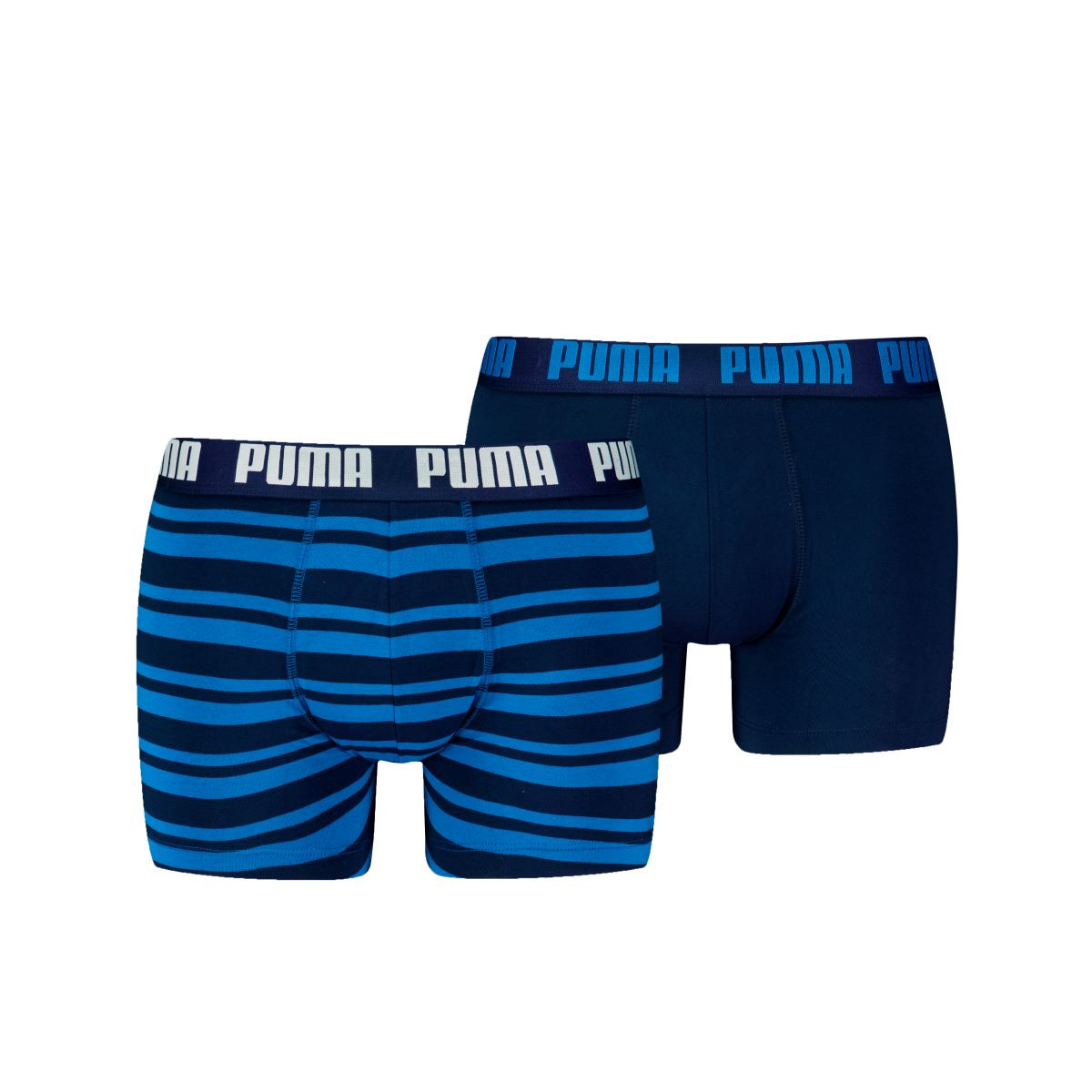 Puma Boxershorts Everyday Heritage Stripe 2-pack True Blue Combo-M