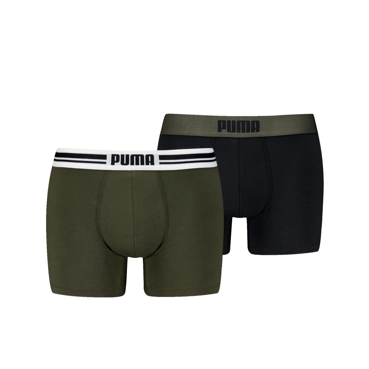 Puma Boxershorts Everyday Placed Logo 2-pack Forest Night