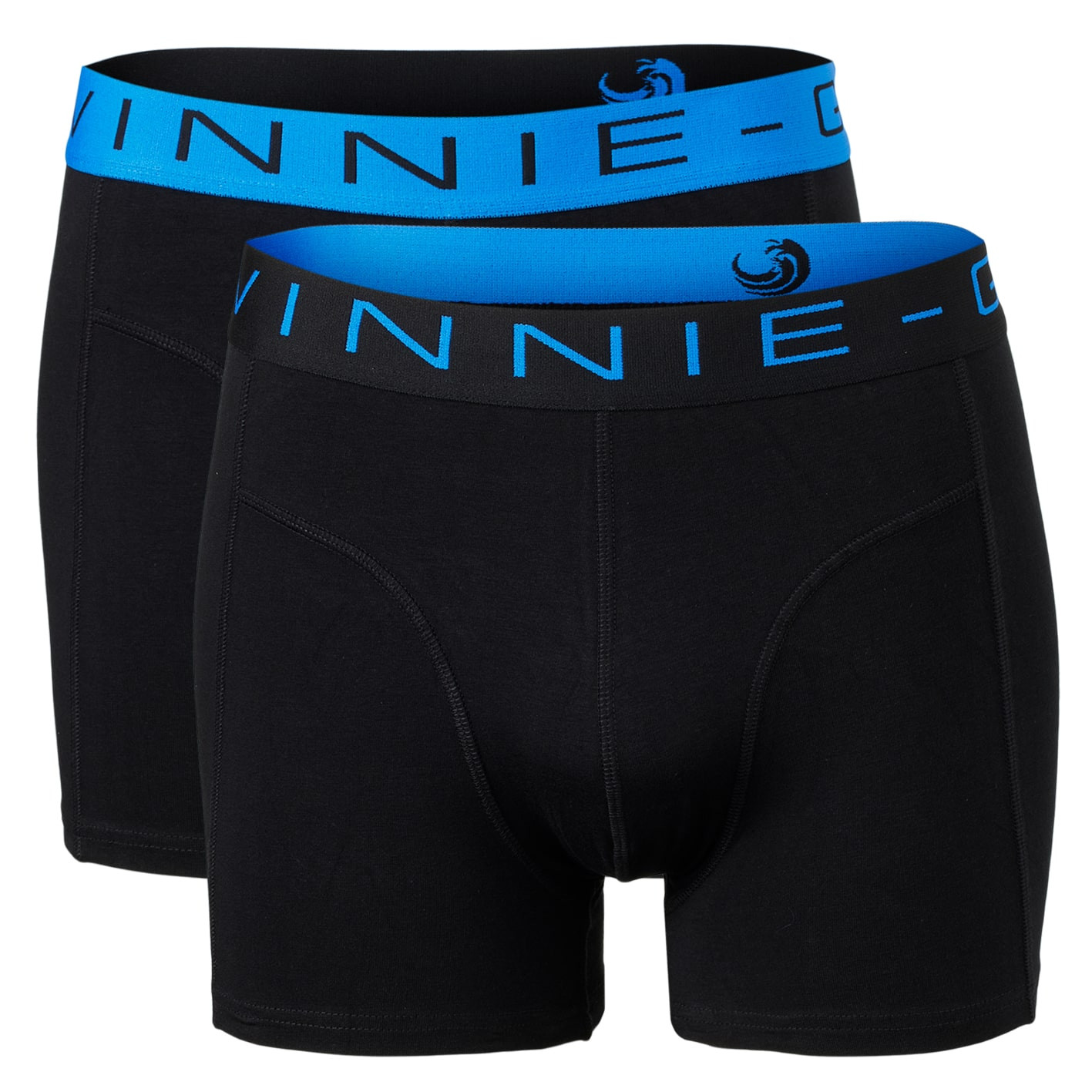 Vinnie-G Boxershorts 2-pack Black/Blue