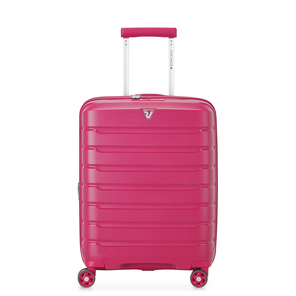 Roncato B-Flying Cabin Expandable Trolley 55 cm Magenta Pink