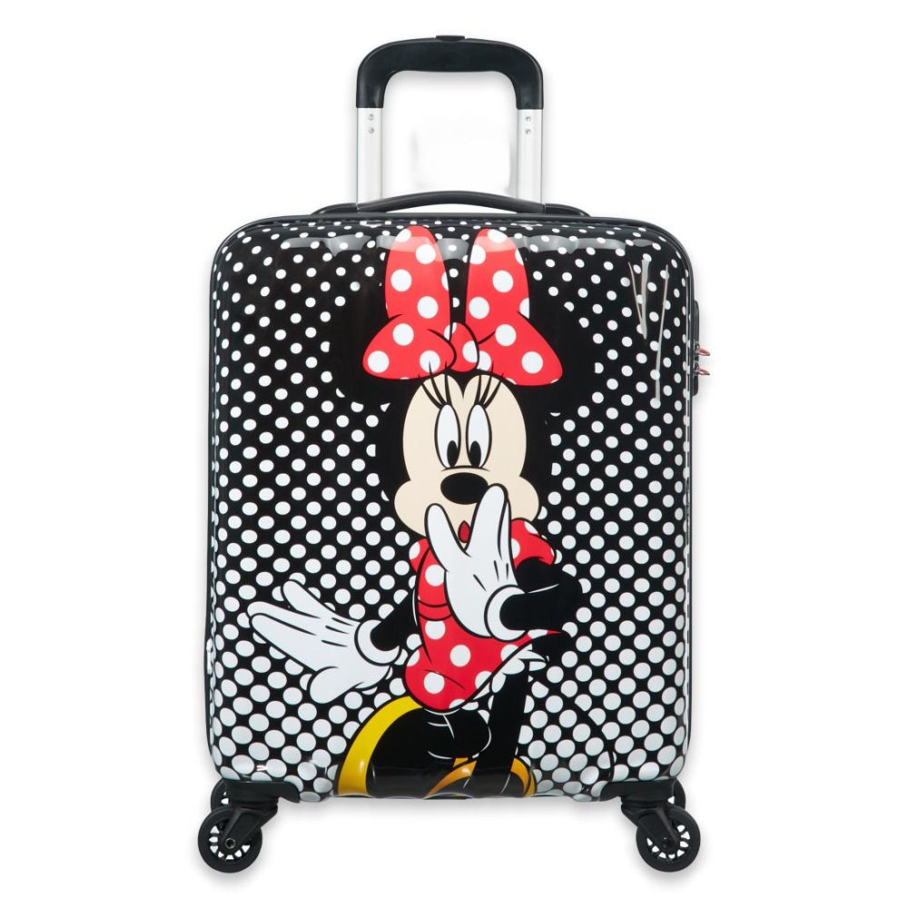 American Tourister Disney Legends Spinner 55 Minnie Mouse Polka Dot