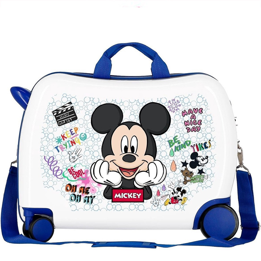 Disney Rolling Suitcase 4 Wheels Mickey Motivation