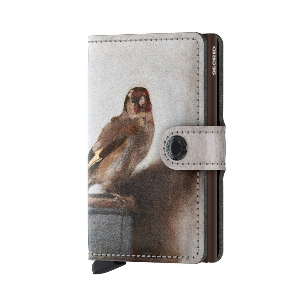 Secrid Mini Wallet Art Portemonnee Mauritshuis Goldfinch