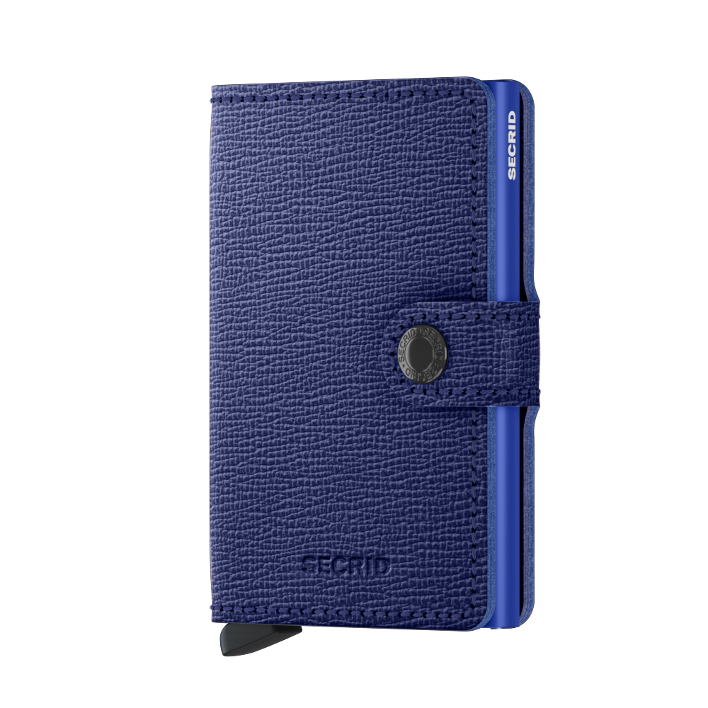 Secrid Mini Wallet Portemonnee Crisple Cobalt