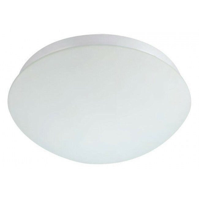 LED Plafondlamp met Bewegingssensor - 360° Sensor - E27 Fitting - Mat Wit - Melkglas - Philips - CorePro LEDbulb 827 A60 - 8W - Warm Wit 2700K