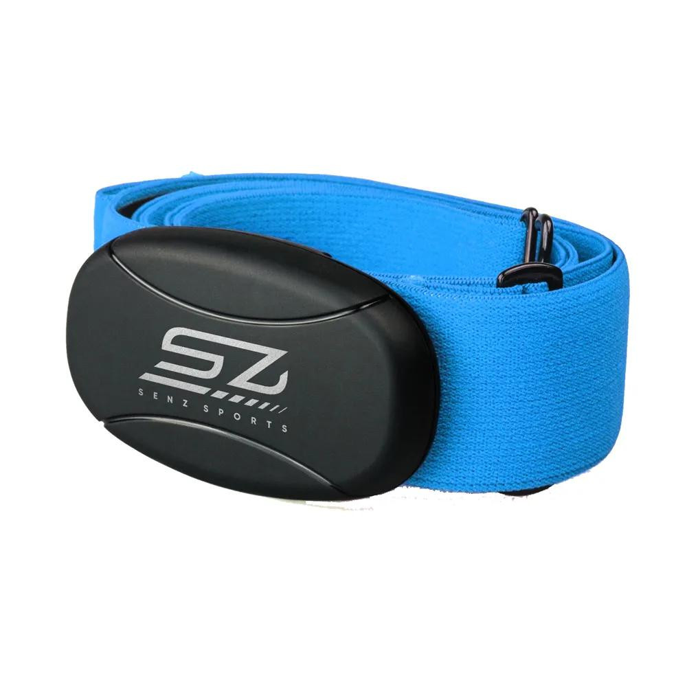 Hartslagmeter - Senz Sports 5Hz Borstband - Blauw
