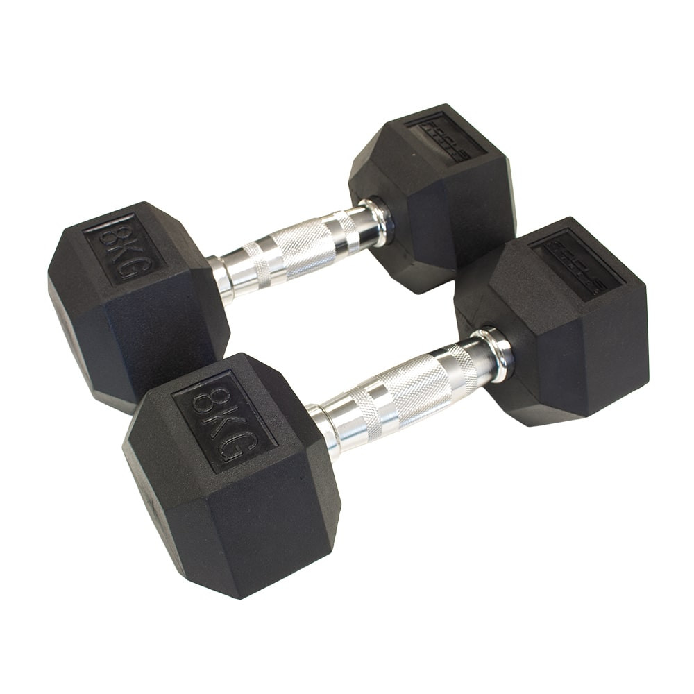 Hexa Dumbbells - Focus Fitness - 2 x 8 kg
