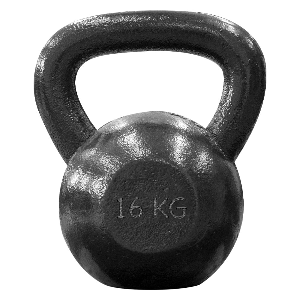 Kettlebell - Focus Fitness - 16 kg - Gietijzer