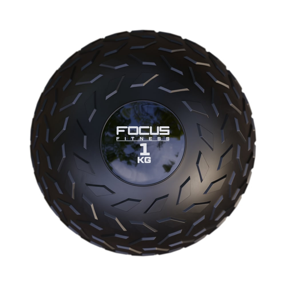 Slam Ball met grip - Focus Fitness - 1 kg