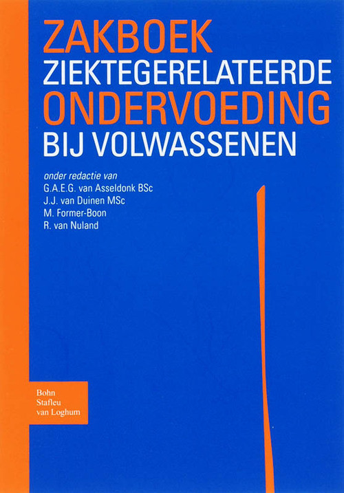 Zakboek ziektegerelateerde ondervoeding bij volwassenen -  Gerdie van Asseldonk (ISBN: 9789031351305)