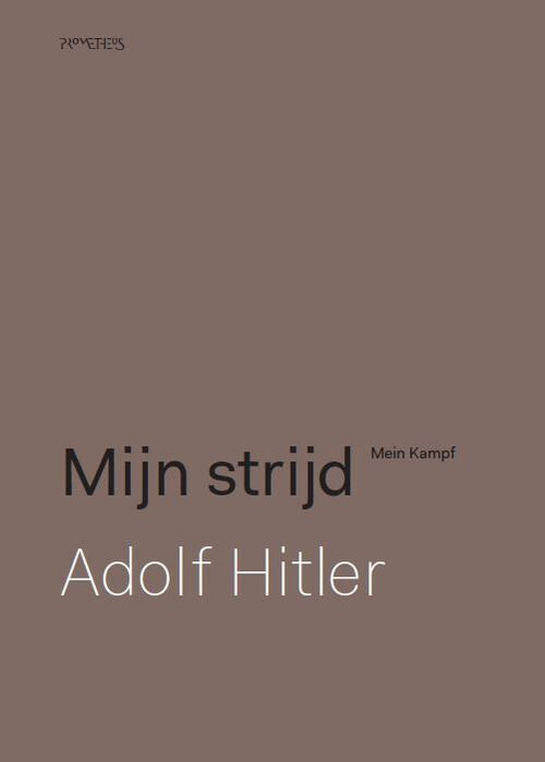 Mijn strijd -  Adolf Hitler (ISBN: 9789044635867)