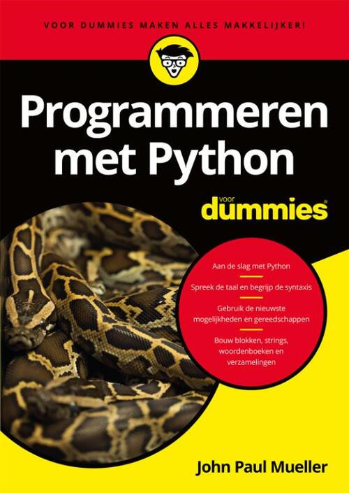 Programmeren met Python voor Dummies -  John Paul Mueller (ISBN: 9789045353524)