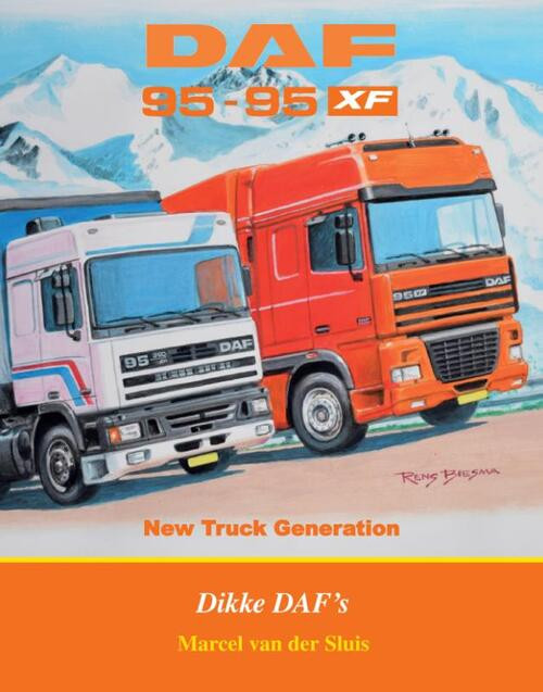 DAF 95 en 95 XF -  Marcel van der Sluis (ISBN: 9789059612310)