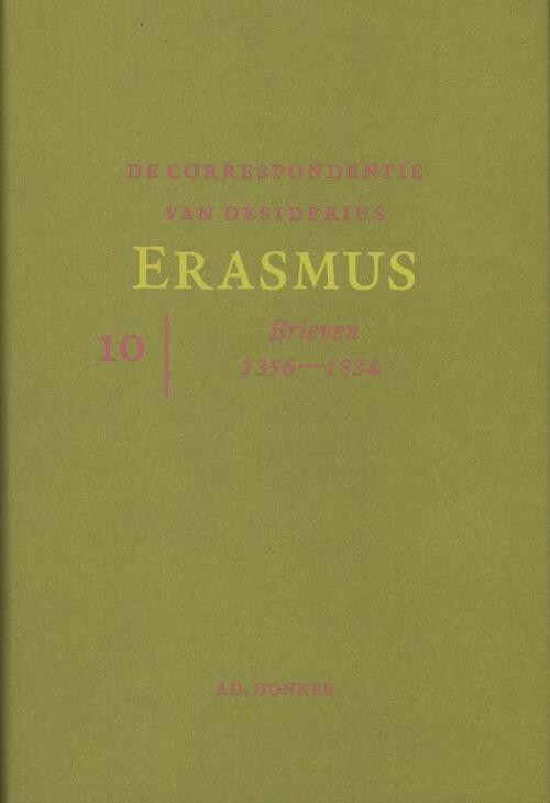 De correspondentie van Desiderius Erasmus 10 -   (ISBN: 9789061006718)