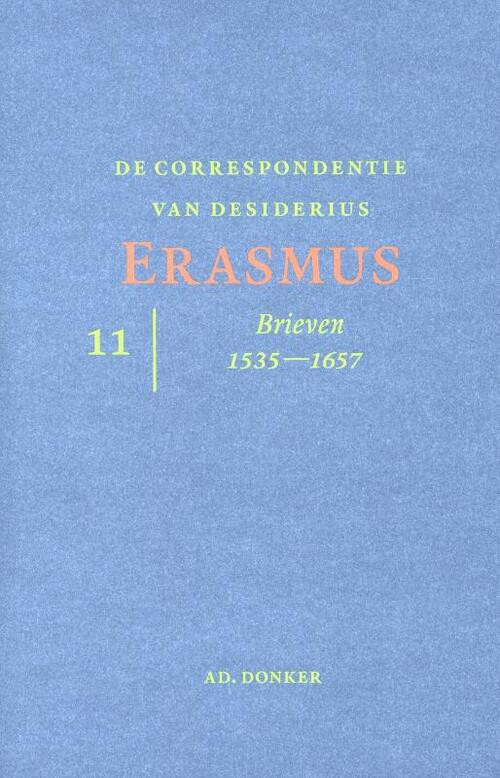 De correspondentie van Desiderius Erasmus deel 11 -   (ISBN: 9789061006725)