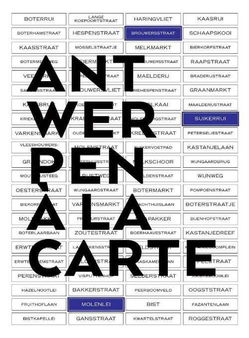 Antwerpen à la carte -   (ISBN: 9789085867227)