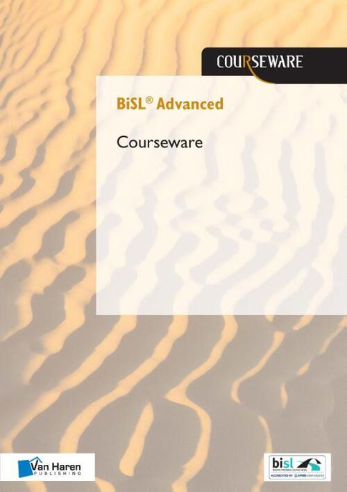 BiSL Advanced courseware -  Frank van Outvorst, René Sieders (ISBN: 9789401800686)