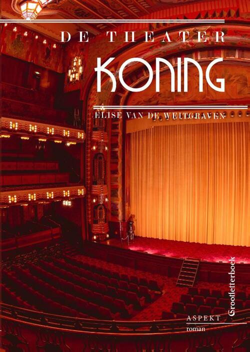 De theaterkoning - grootletterboek -  Elise van de Weitgraven (ISBN: 9789463388252)