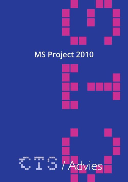 MS Project 2010 -  Charles Scheublin (ISBN: 9789463451079)