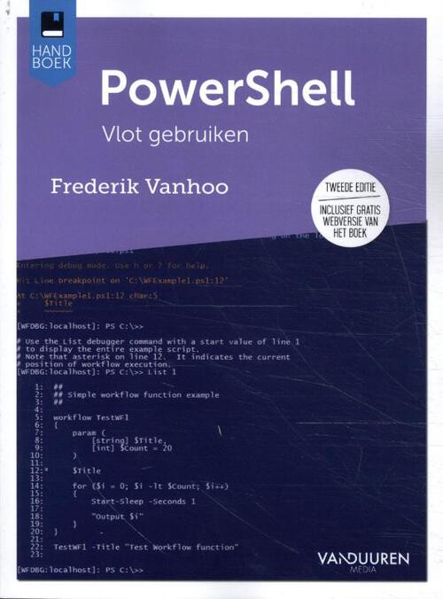 PowerShell vlot gebruiken -  Frederik Vanhoo (ISBN: 9789463562881)