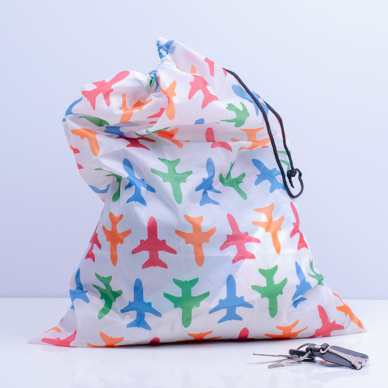 Travel Laundry Bag - Airplane