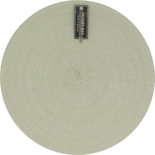 Jackies Bay placemat 38cm rond groen