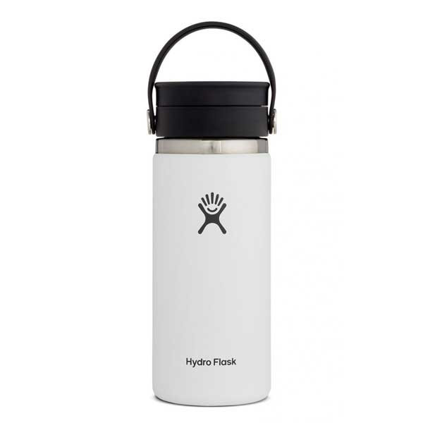 Hydro Flask Wide Flex Sip Lid Isolatie drinkbeker 473ml (16oz) - White