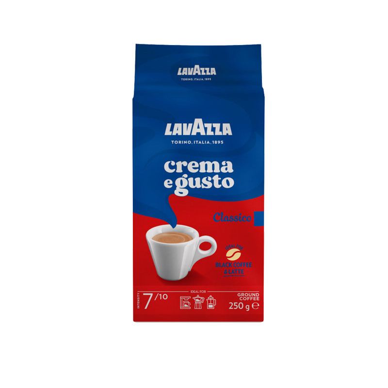 Lavazza Crema e GUSTO Classico (250gr gemalen koffie)