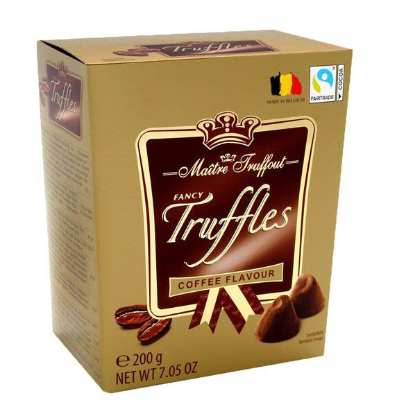 Fantasie truffels met cacao en koffiesmaak (200gr)
