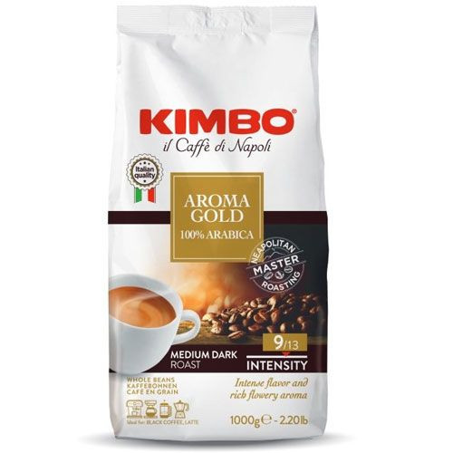 Kimbo koffiebonen Aroma Gold (1Kg)