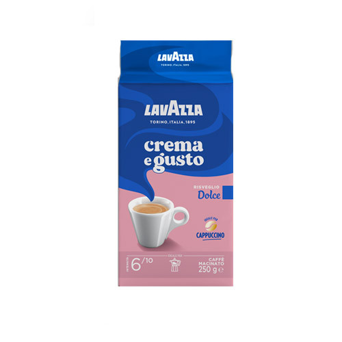 Lavazza Crema e Gusto DOLCE (250g gemalen koffie)