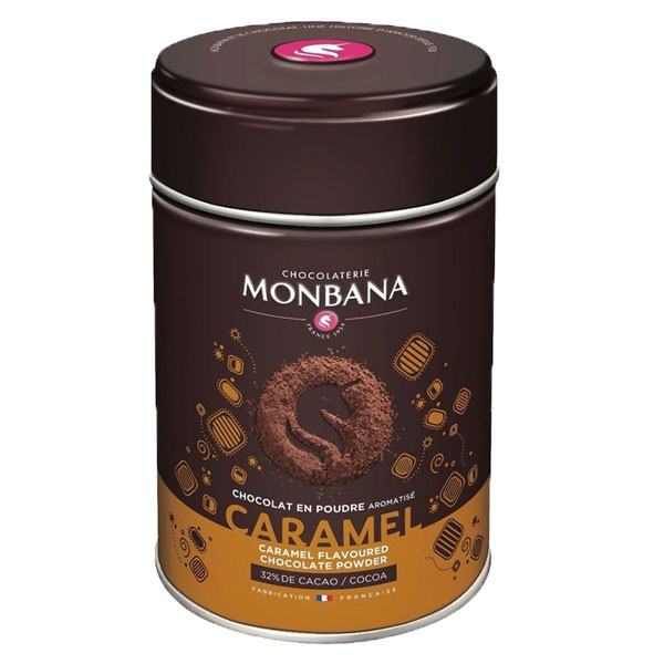 Monbana chocoladedrank caramel (250gr)