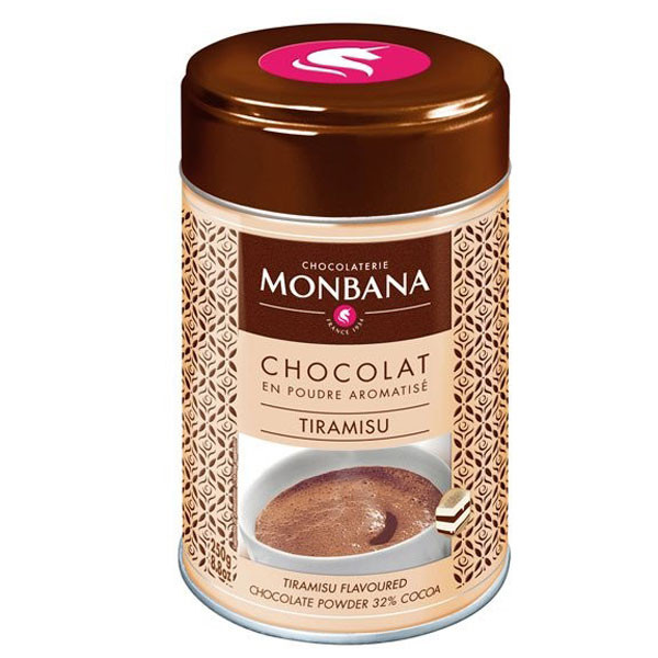 Monbana chocoladedrank tiramisu (250gr)