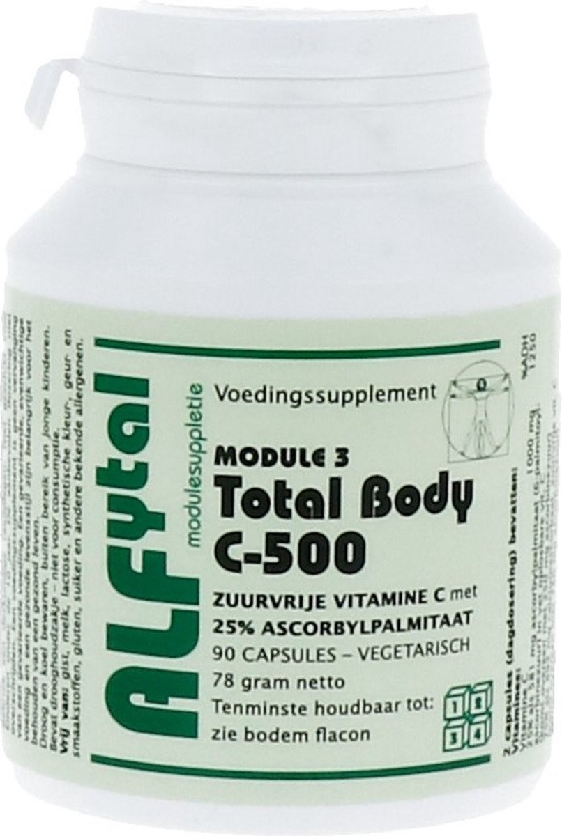 Alfytal Total Body C-500 Capsules 90ST