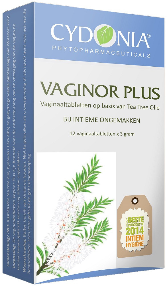 Vaginor Plus Vaginaal Zetpillen 12st