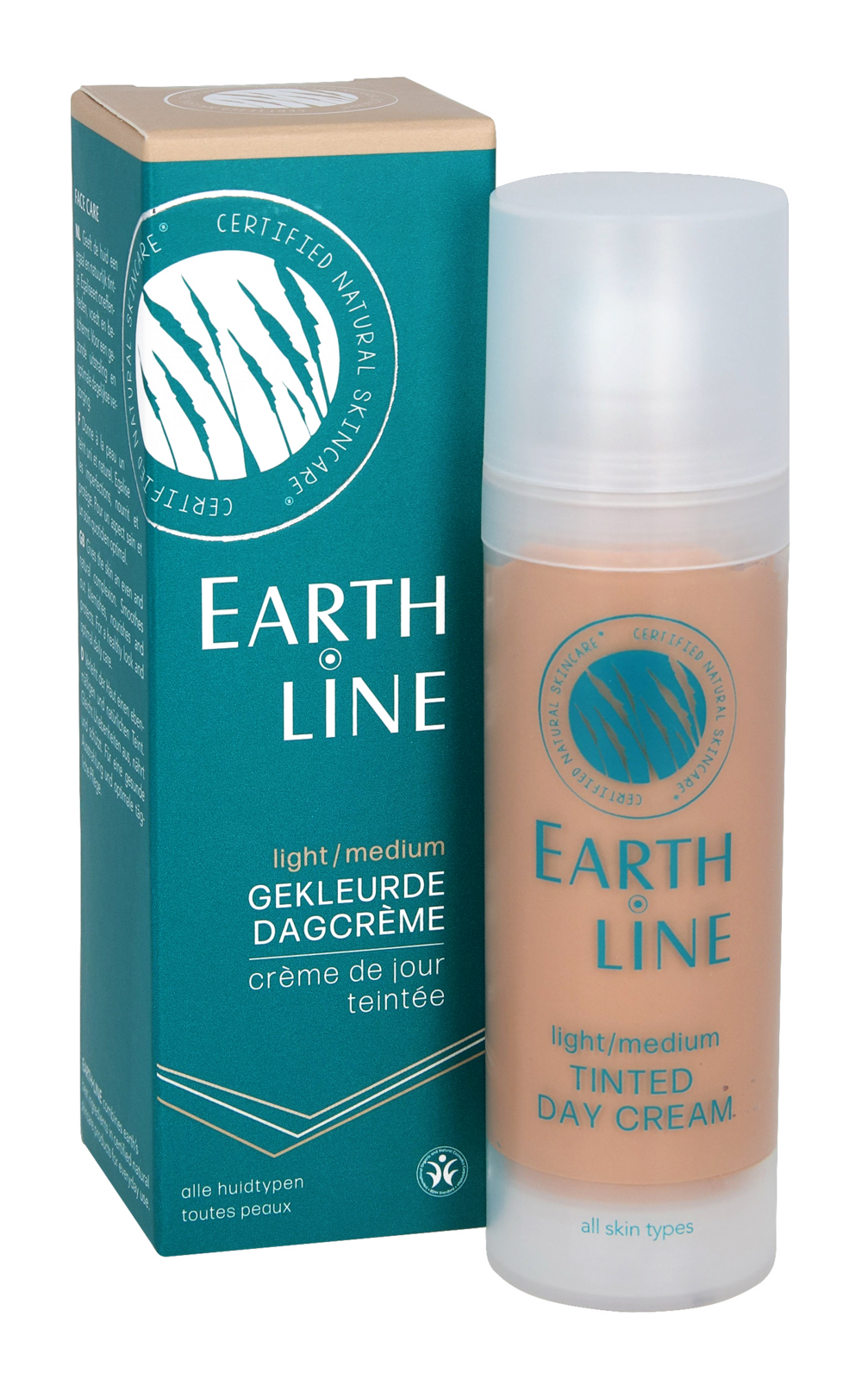 Earth Line Gekleurde Dagcrème Light/Medium