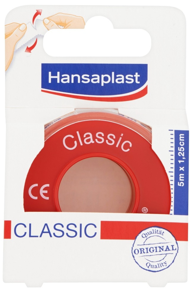 Hansaplast Hechtpleister Classic 1.25cm x 5m