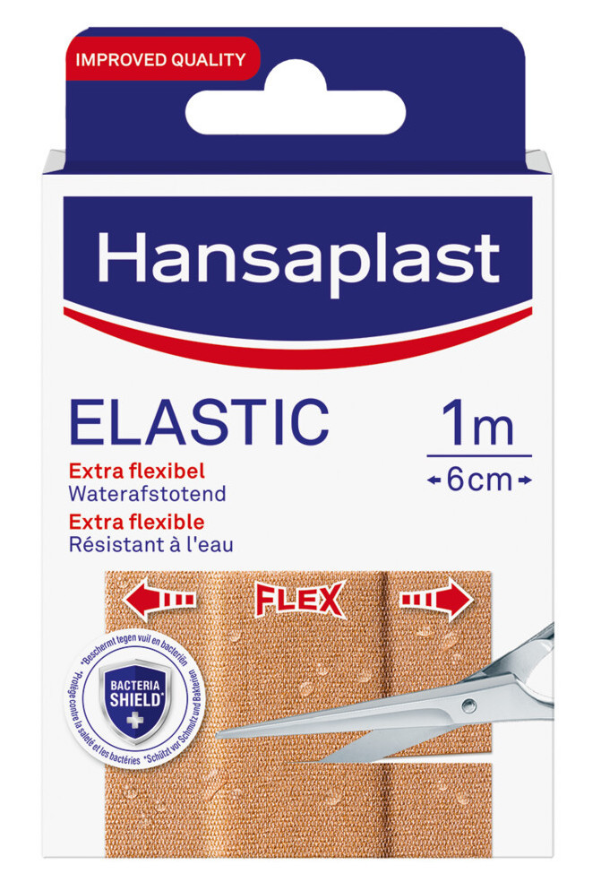 Hansaplast Pleisters Elastic 1m x 6cm