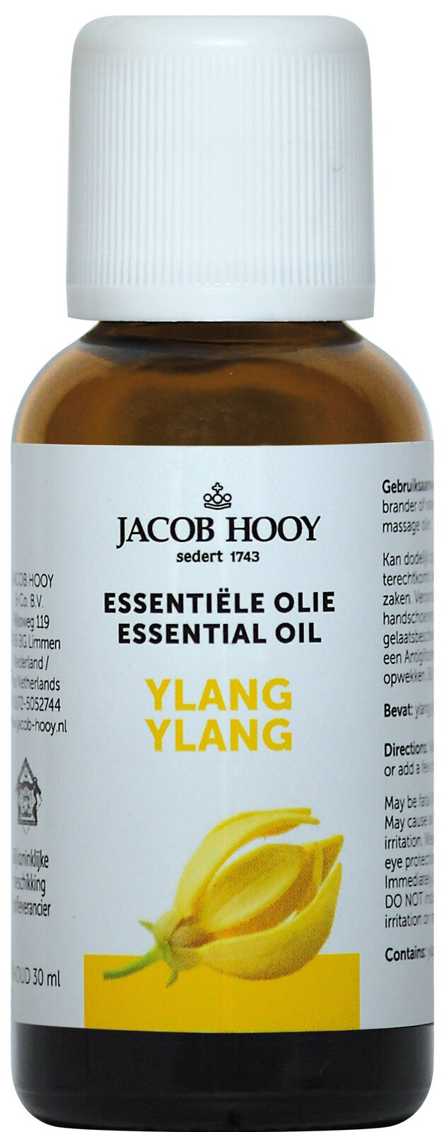 Jacob Hooy Essentiële Olie Ylang Ylang