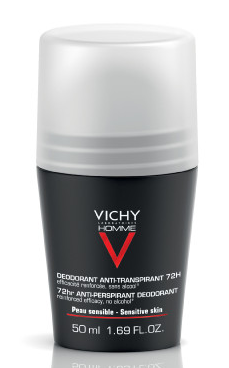Vichy Homme Deodorant Roller 72 uur