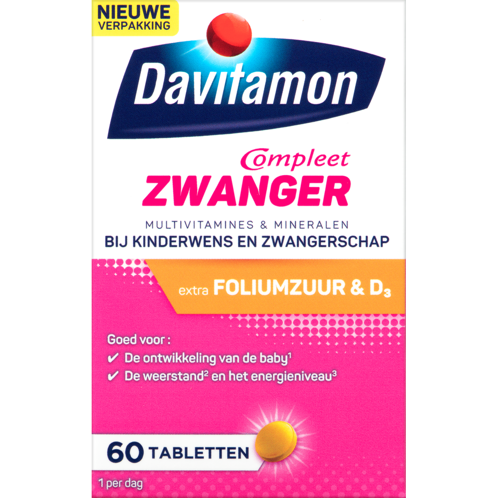 Davitamon Compleet Zwanger Tabletten